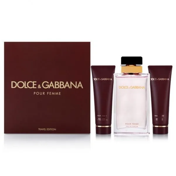 d&g pour femme 100ml set