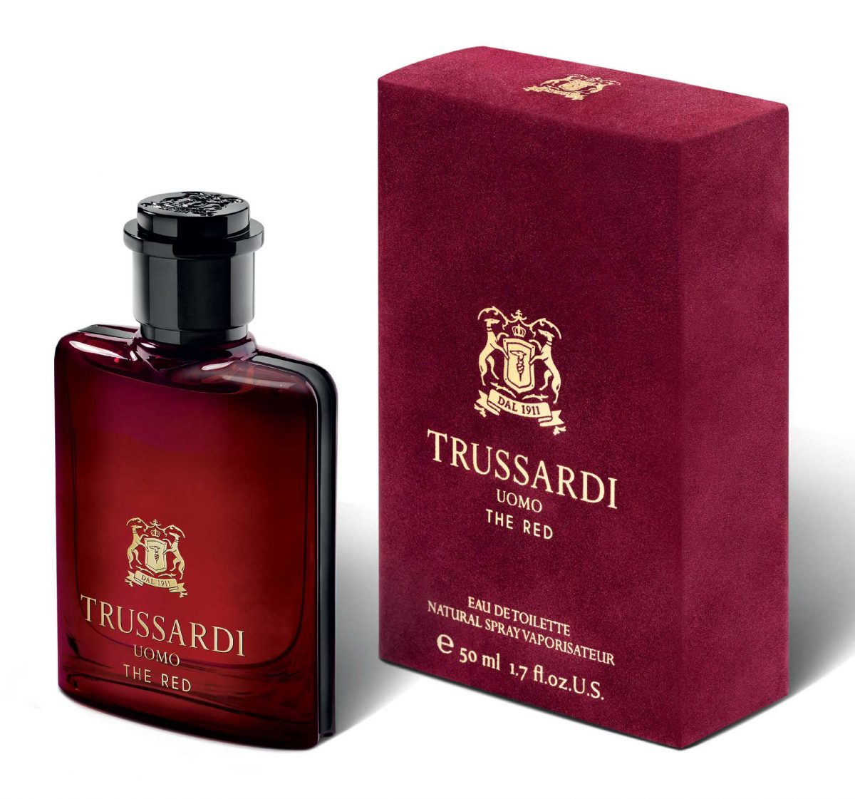 trussardi uomo the red 50 ml