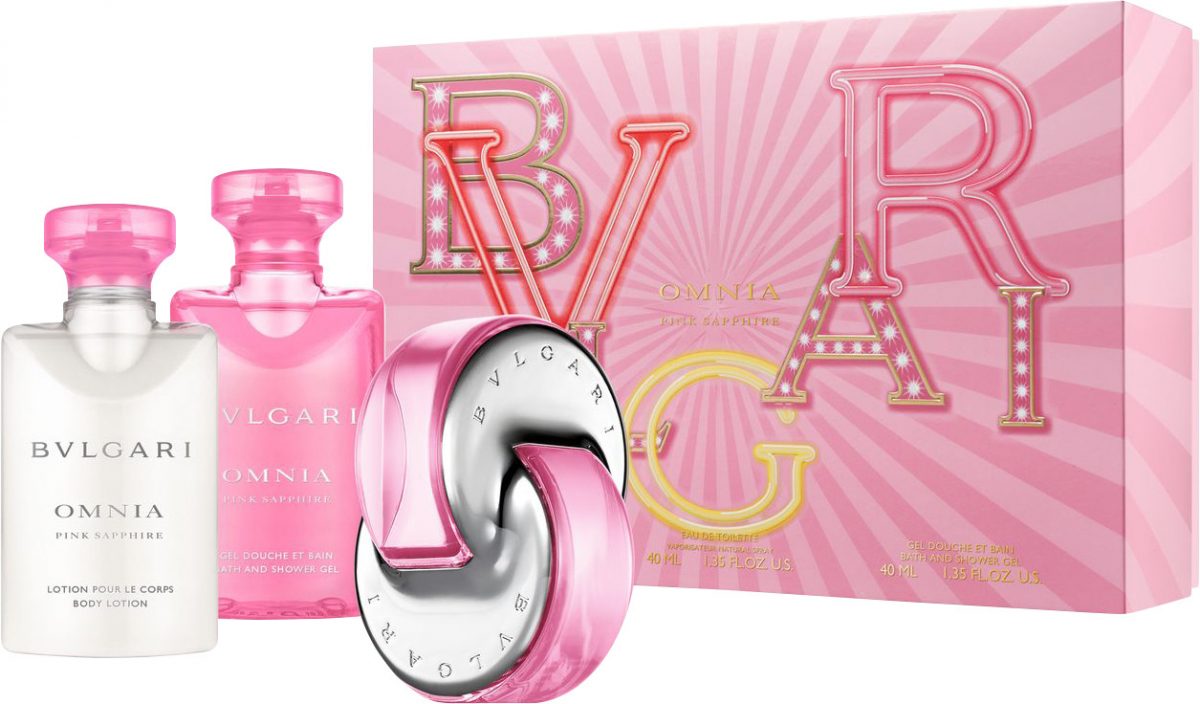 bvlgari sapphire pink 65ml set